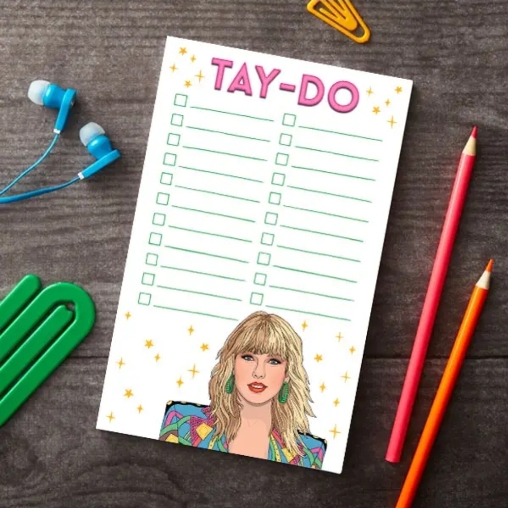 Tay-Do Notepad with Illustration - Picture 1 of 2
